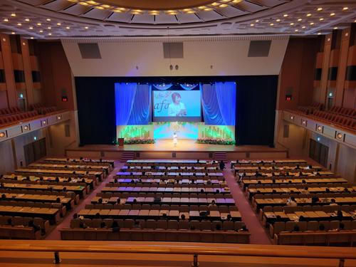 Eアファン／ヒト幹細胞順化培養液入り美容液投入／発表会イベントに